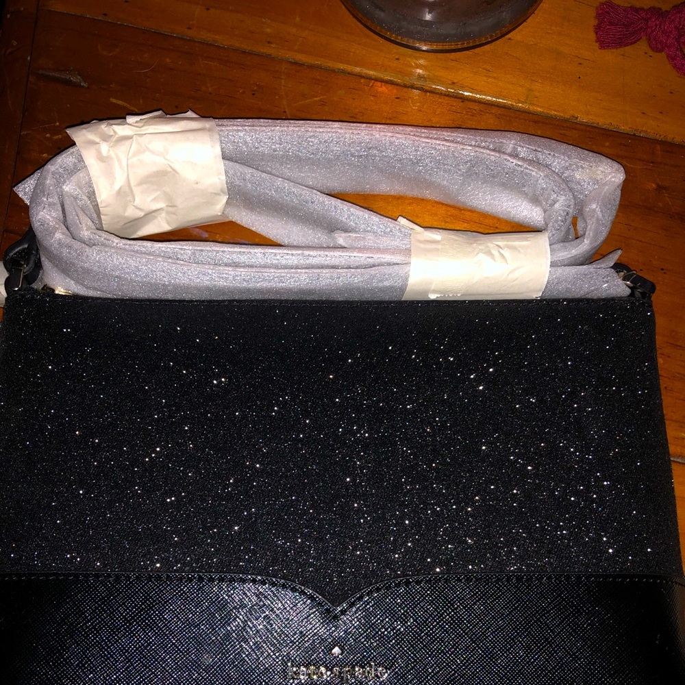 NEW WITH TAGS Kate Spade glitter crossbody